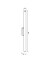 ANTIGA * APLIQUE LED IP44 3000K 18W ORO